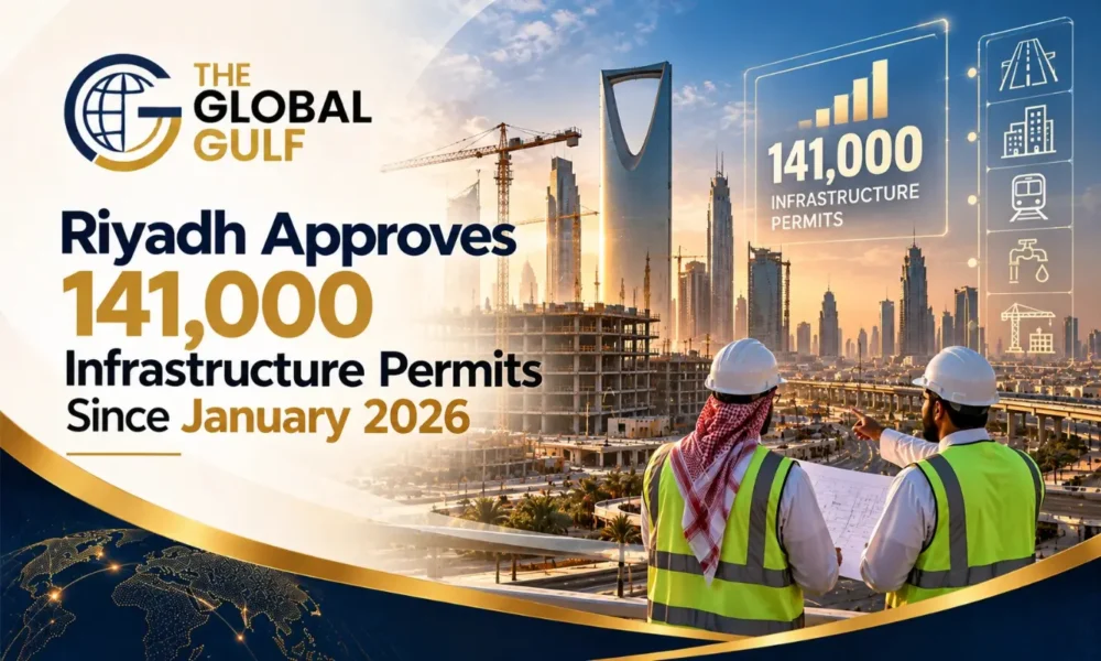 Riyadh Approves 141,000 Infrastructure Permits Since January 2026