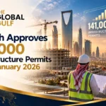 Riyadh Approves 141,000 Infrastructure Permits Since January 2026