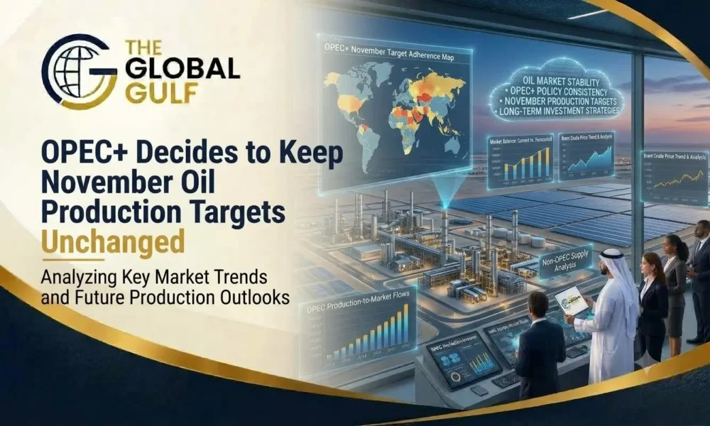 OPEC+ Decides to Keep November Oil Production Targets Unchanged
